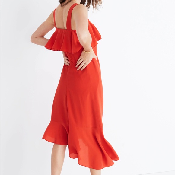 Silk Madewell like new dress - Picture 3 of 7